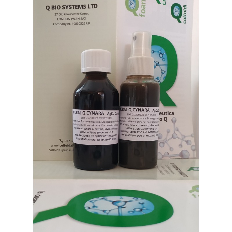 Oligoelements & Carciofo spray 100ml