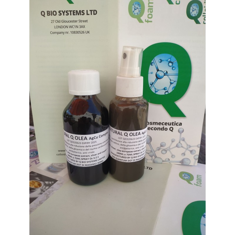 Oligoelements & Foglie di Ulivo spray 100ml